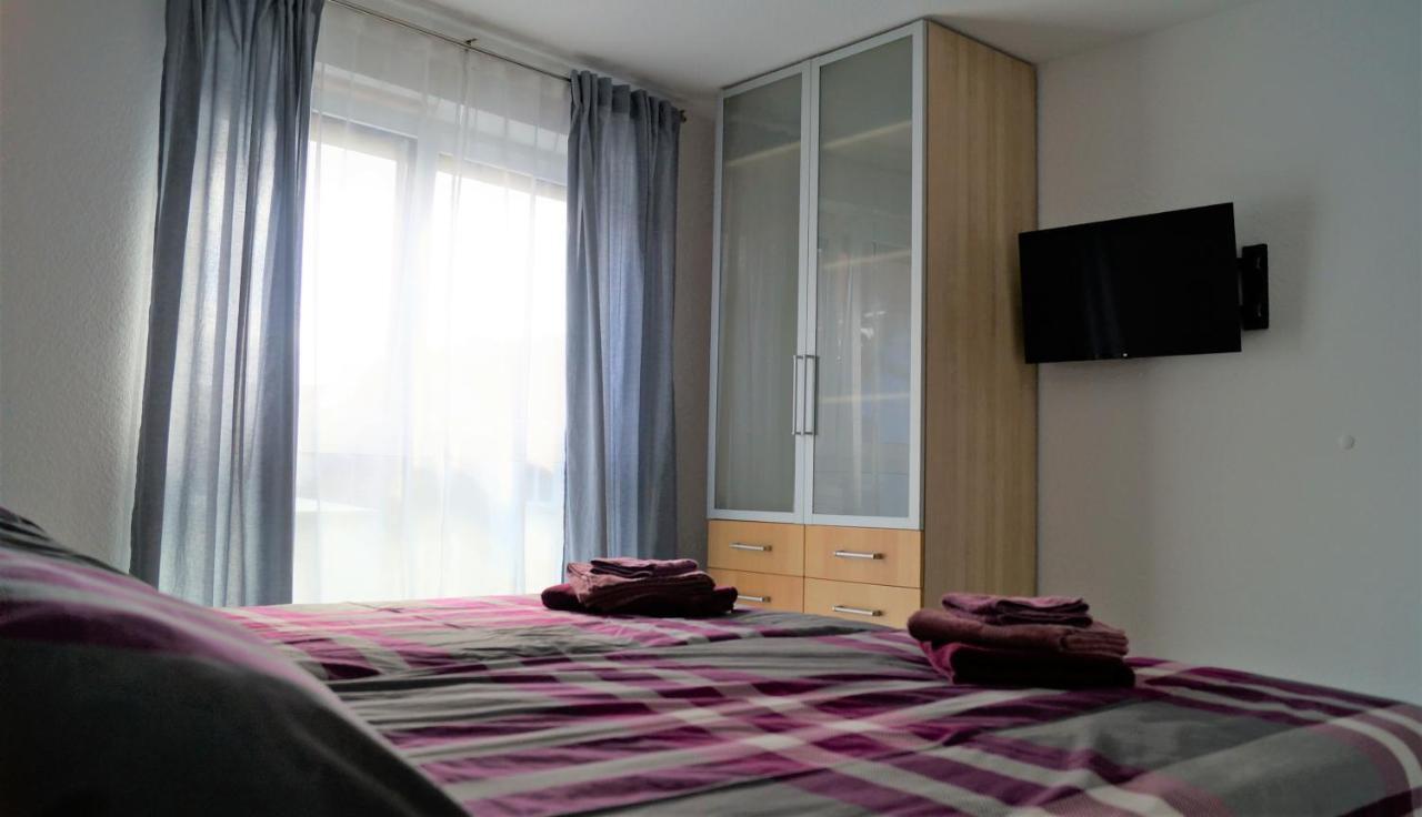 Flat11 4-Zi Wohnung Messe Karlsruhe Rheinstetten Buitenkant foto
