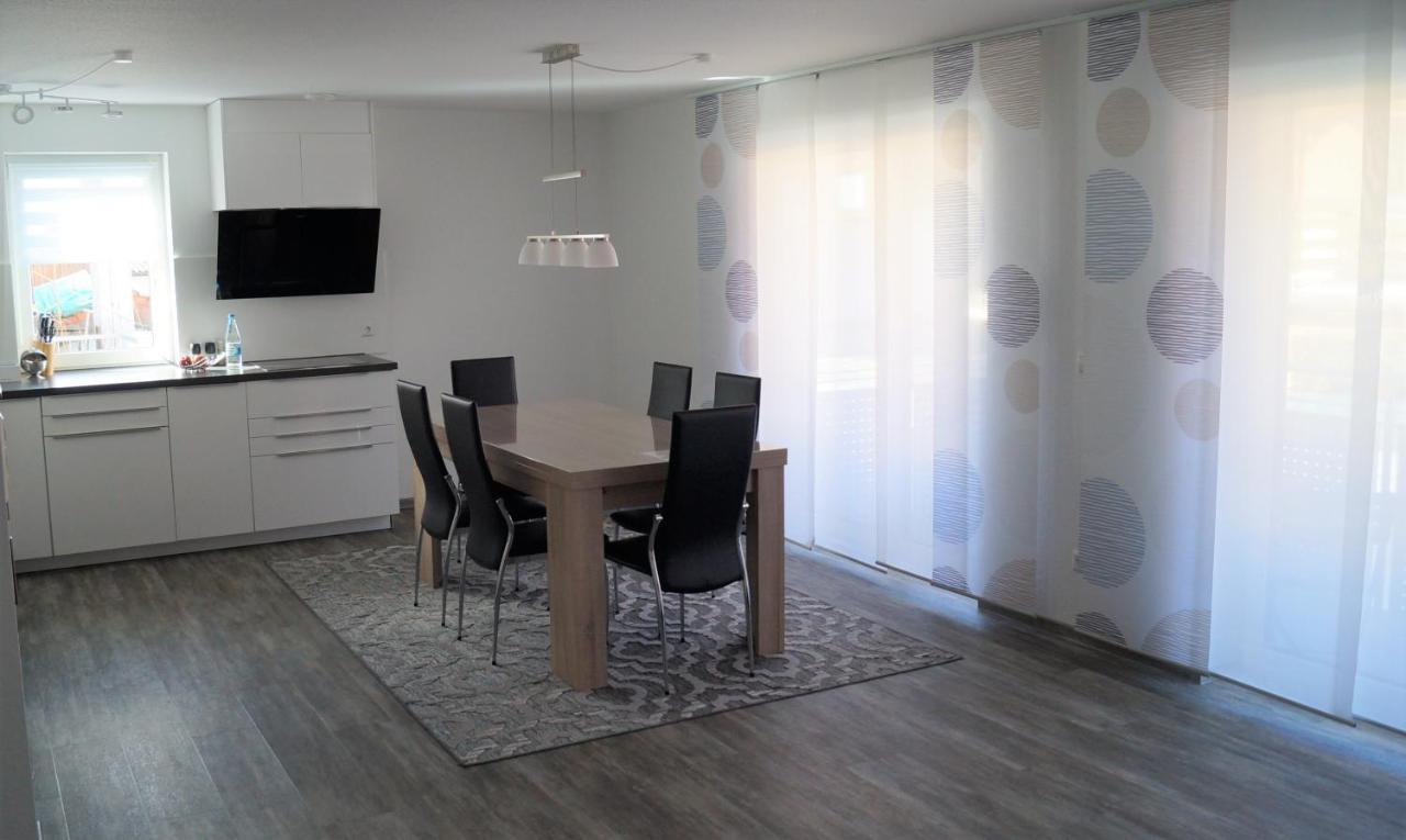 Flat11 4-Zi Wohnung Messe Karlsruhe Rheinstetten Buitenkant foto