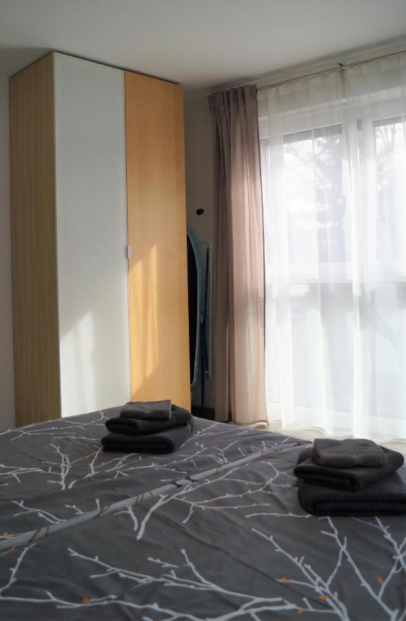Flat11 4-Zi Wohnung Messe Karlsruhe Rheinstetten Buitenkant foto