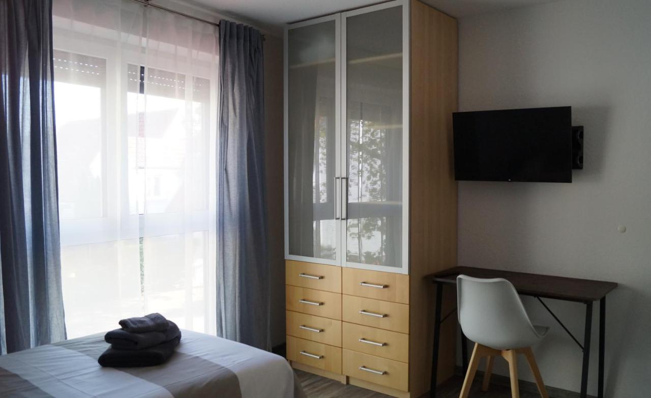 Flat11 4-Zi Wohnung Messe Karlsruhe Rheinstetten Buitenkant foto