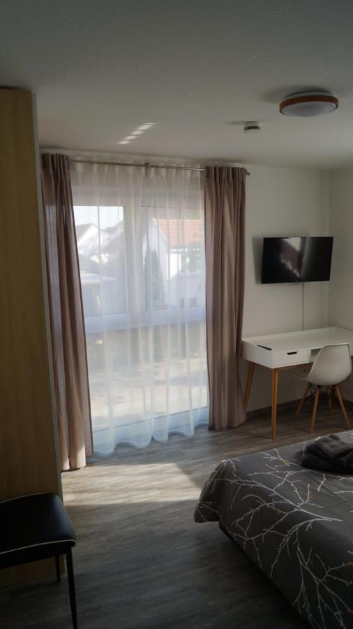 Flat11 4-Zi Wohnung Messe Karlsruhe Rheinstetten Buitenkant foto