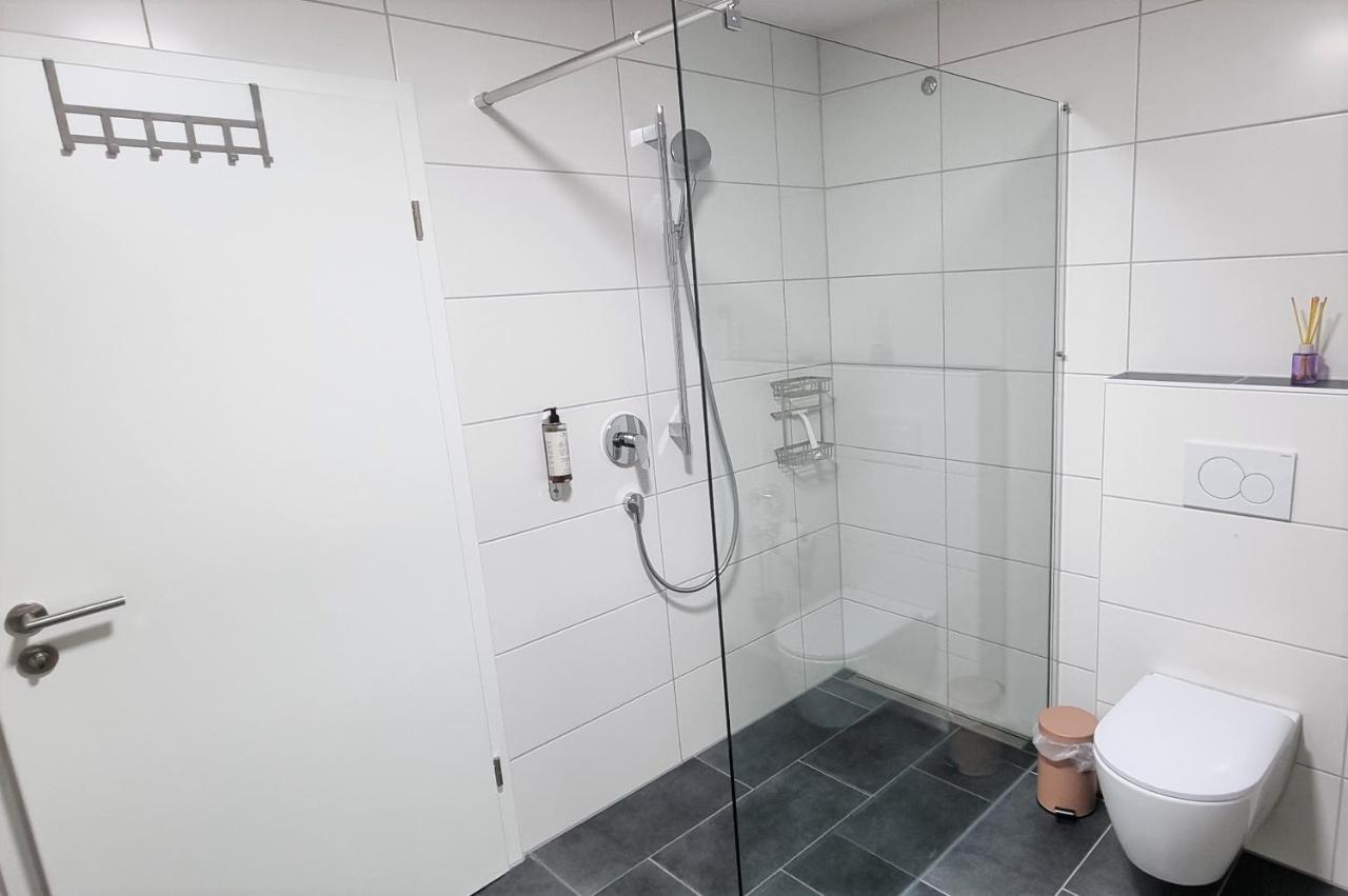 Flat11 4-Zi Wohnung Messe Karlsruhe Rheinstetten Buitenkant foto